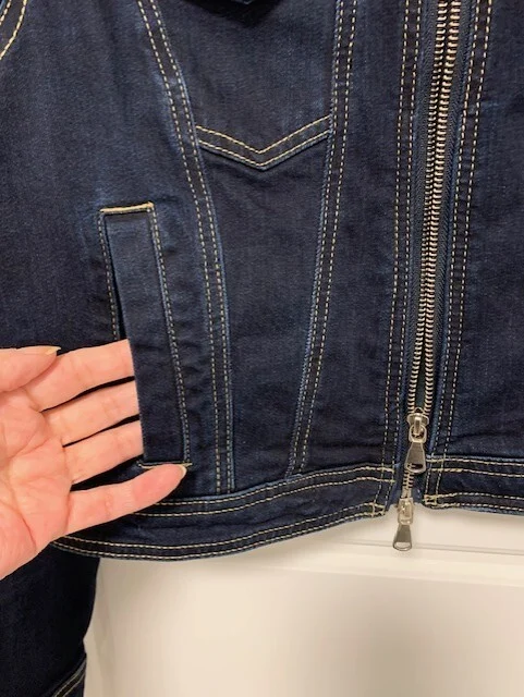 Image for Dark denim jacket