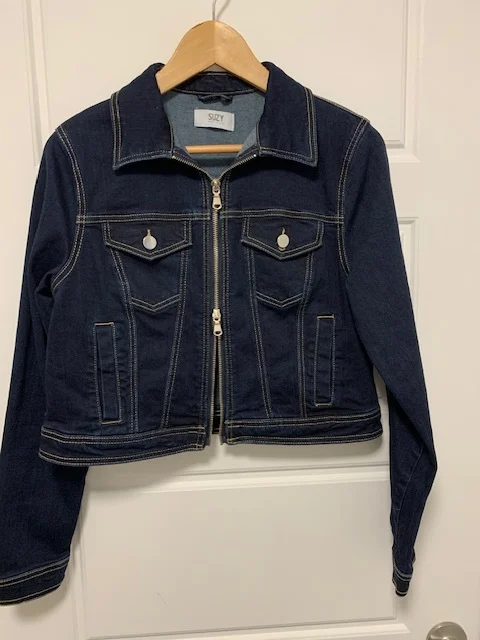 Image for Dark denim jacket