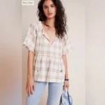 Thumbnail for Peasant-style blouse