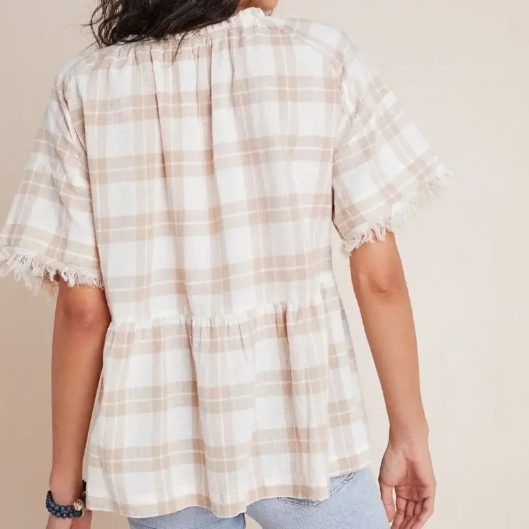 Image for Peasant-style blouse