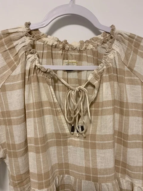 Image for Peasant-style blouse
