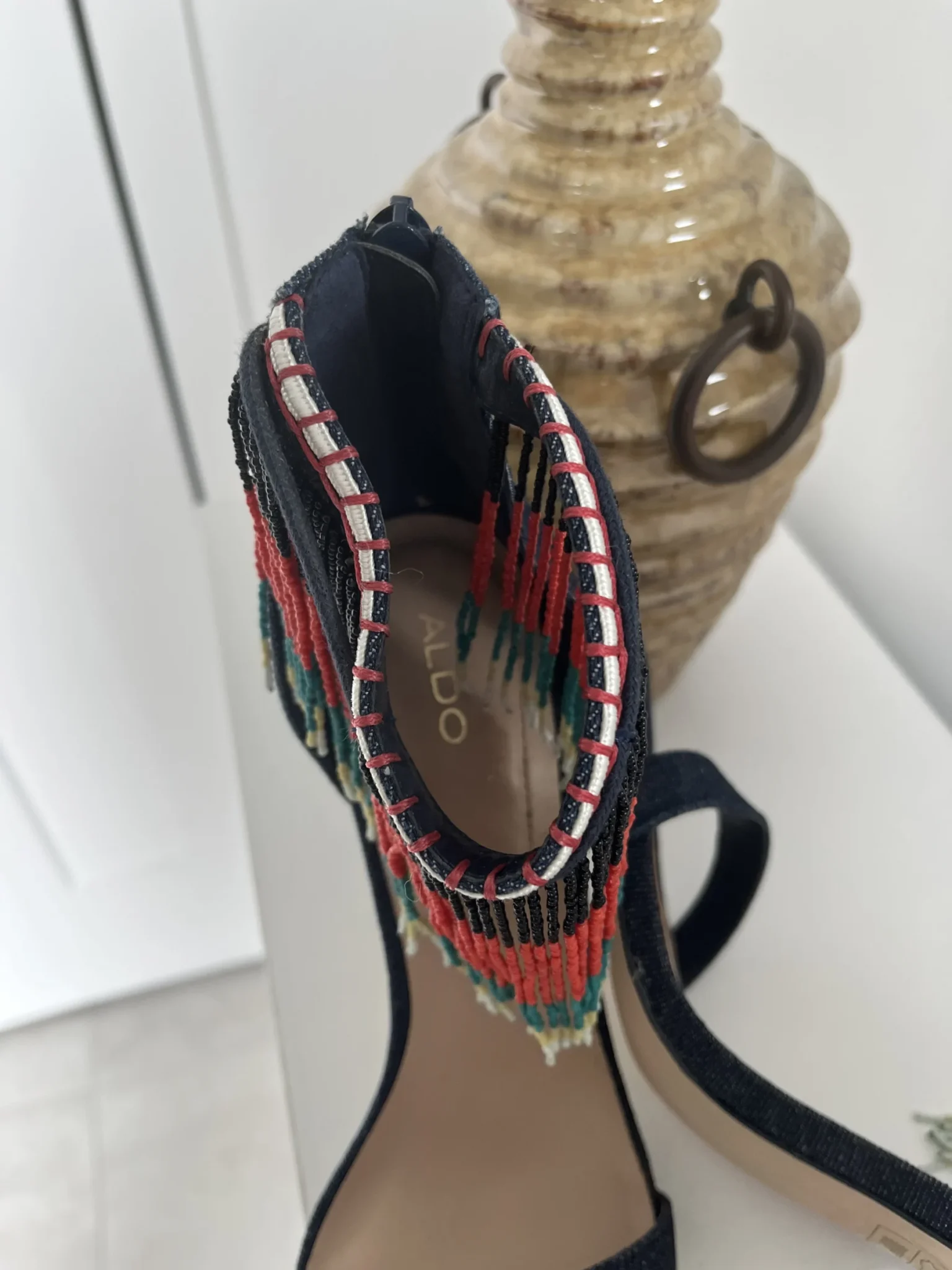 Image for Denim heels