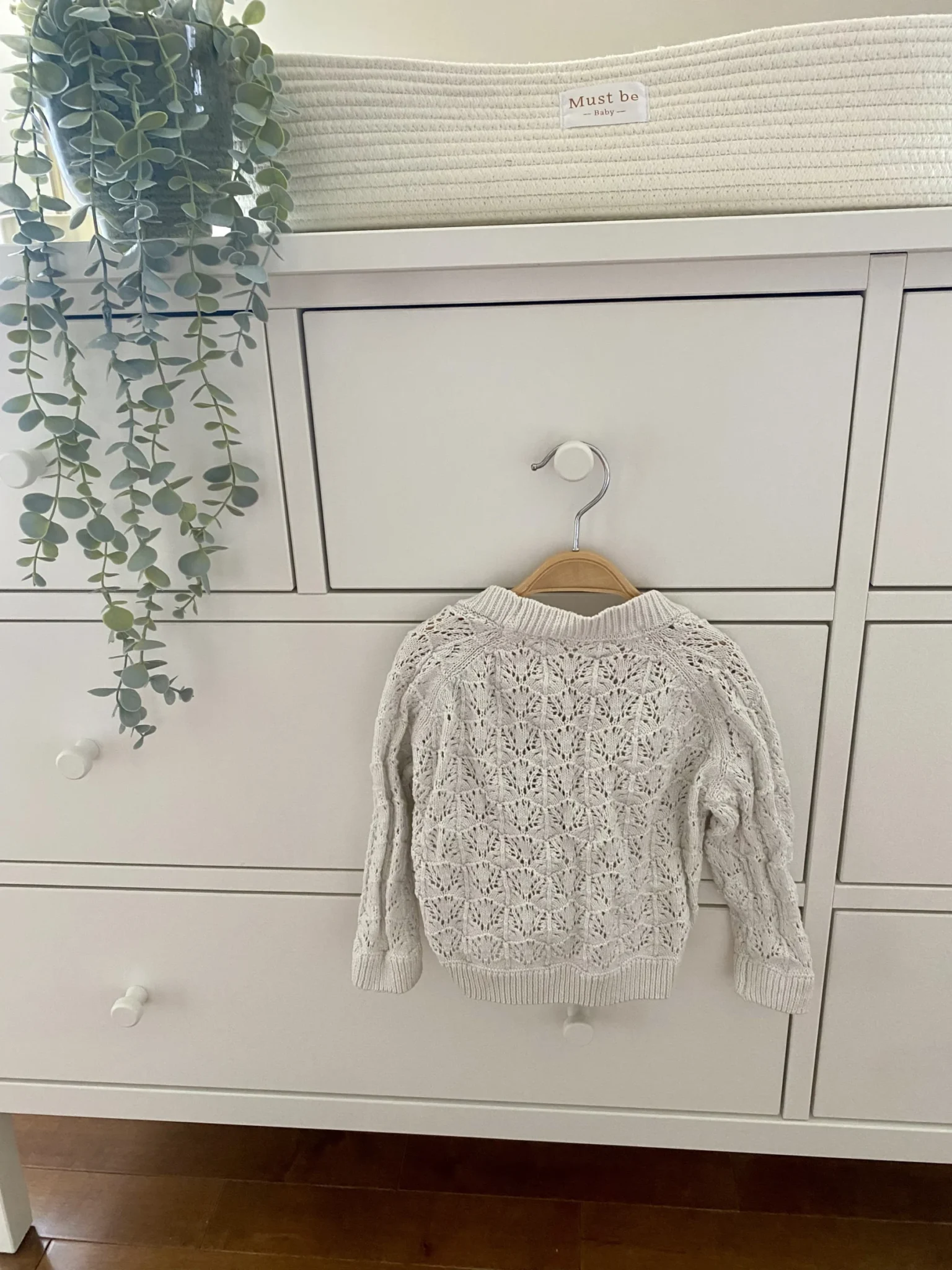Image for Knitted cardigan, size 12 months
