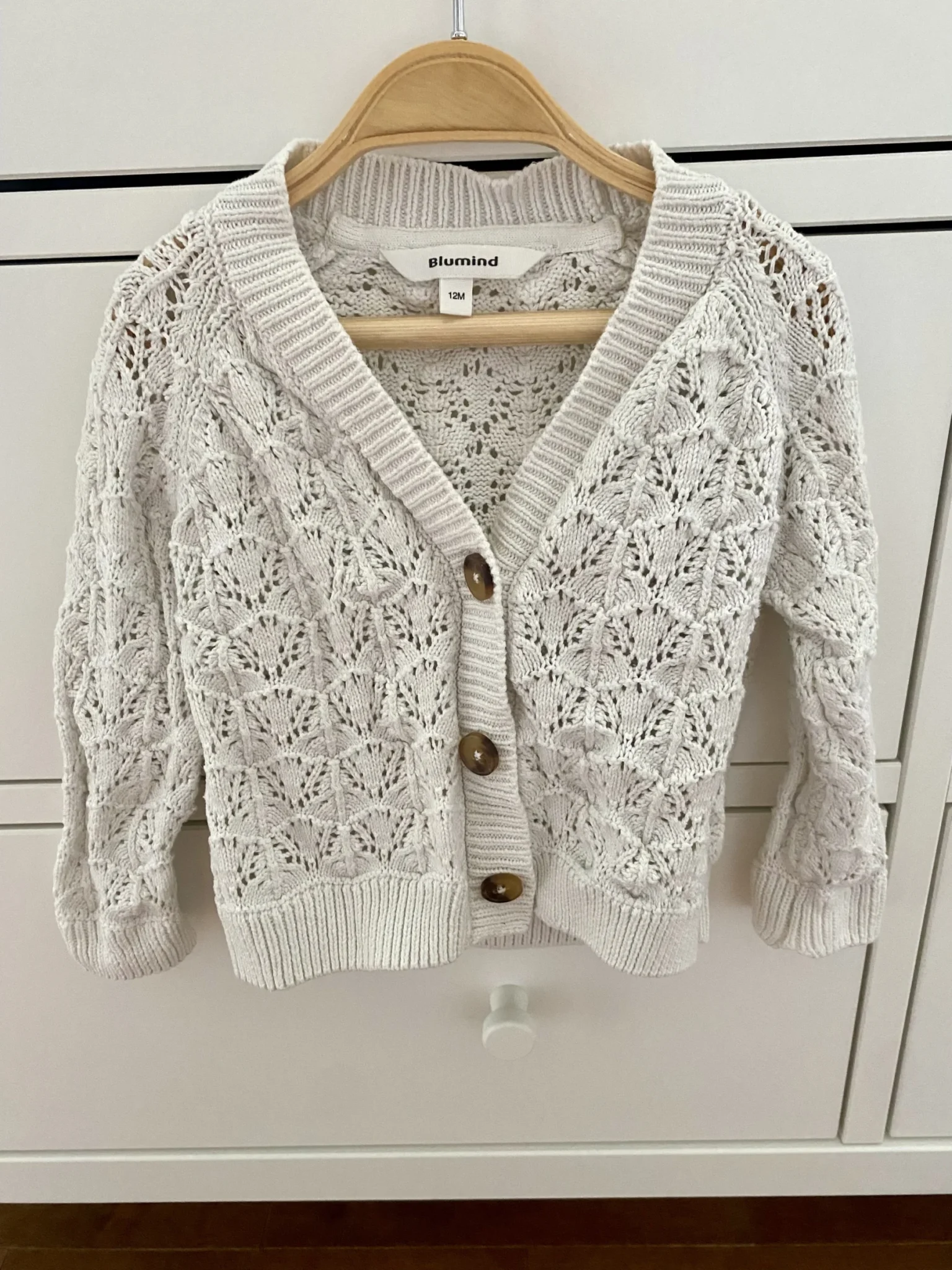 Image for Knitted cardigan, size 12 months