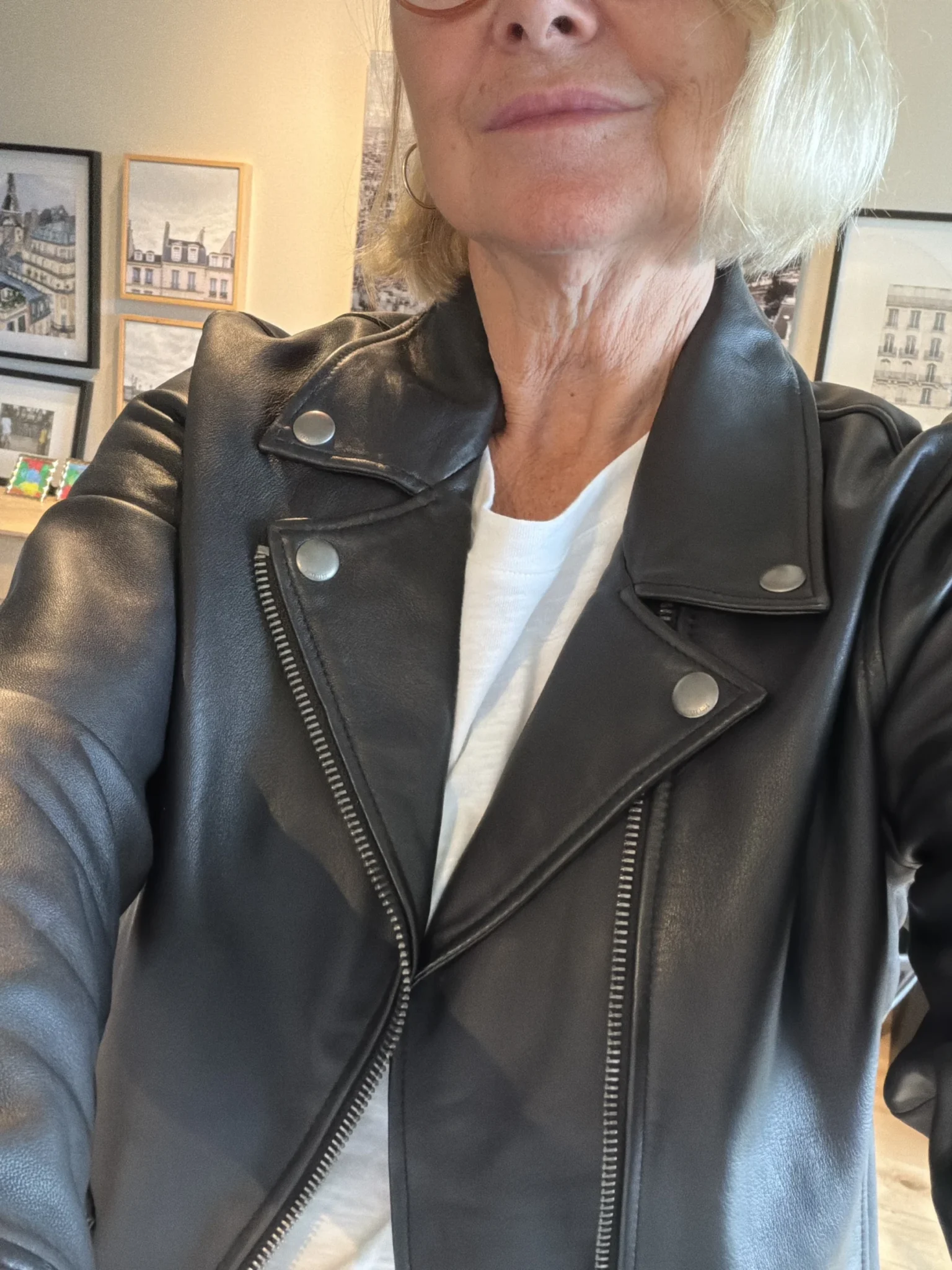 Image for Impeccable FRYE Leather Jacket