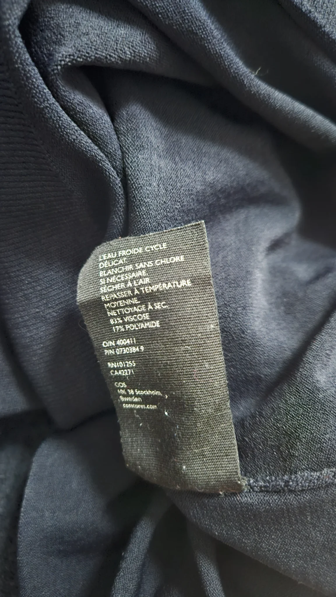 Image for 🌷Navy blue dress – COS