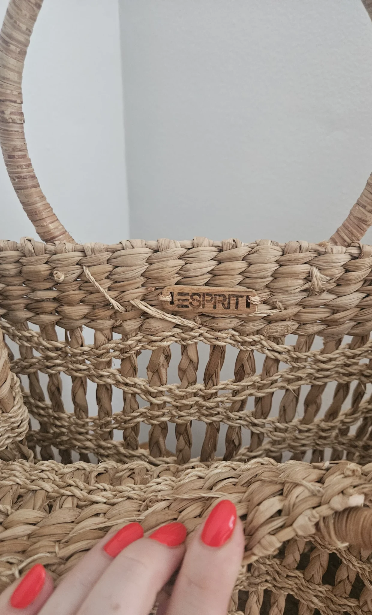 Image for 🌷Raffia basket bag - Esprit
