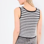 Thumbnail for 🌷Striped crop top - Suncoo