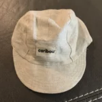 Featured thumbnail for Ecru/linen baby caribou cap, size L