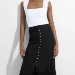 Thumbnail for Bohemian-style skirt