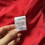 Thumbnail for Red bubble-hem skirt