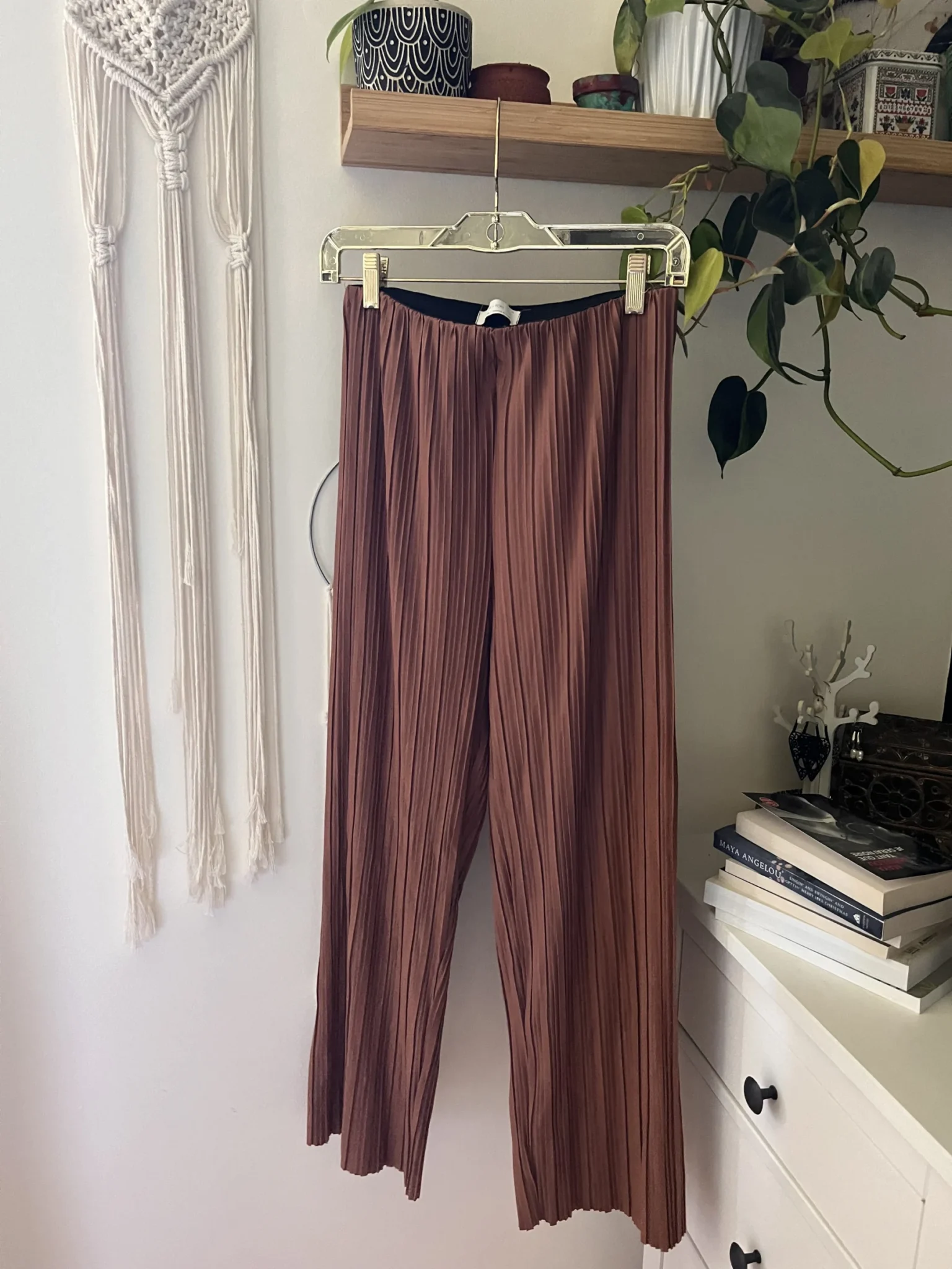Image for Pleated trousers