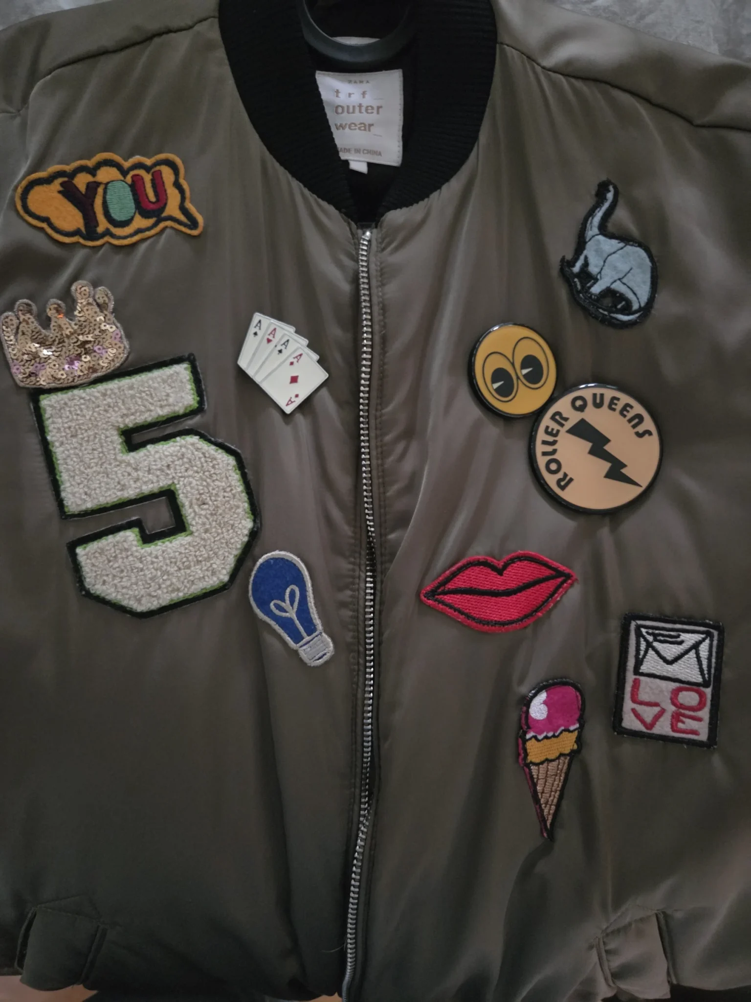 Image for Vintage Zara bomber jacket