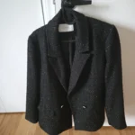 Featured thumbnail for Black tweed blazer
