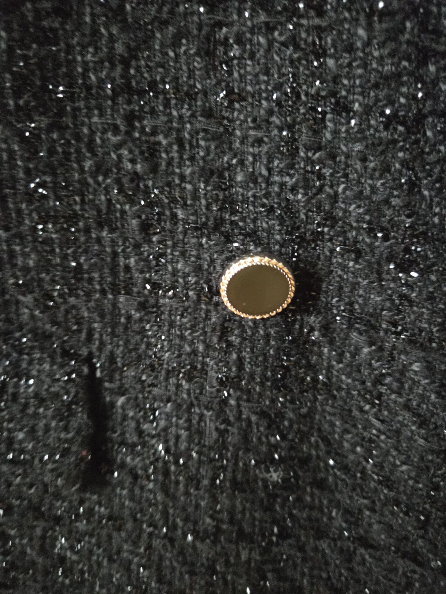 Image for Black tweed blazer