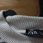 Thumbnail for Grey and white sailor-style jumper from Zara