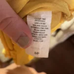 Thumbnail for Yellow T-shirt, size S, with a happy face 😃