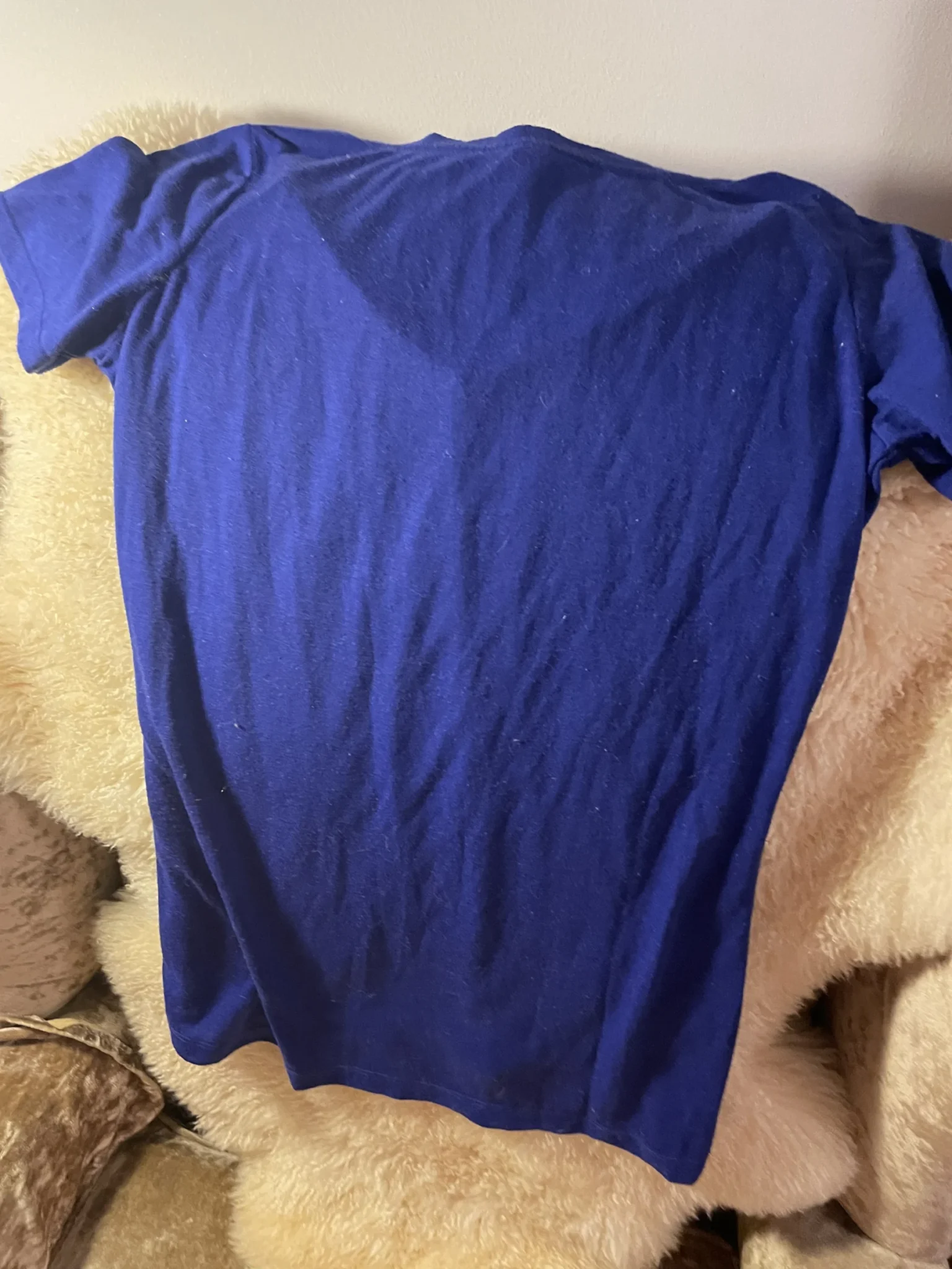 Image for Royal blue T-shirt, size S