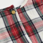 Thumbnail for 3/4-sleeve red dress