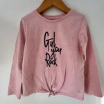 Featured thumbnail for 3/4-sleeve pink jumper