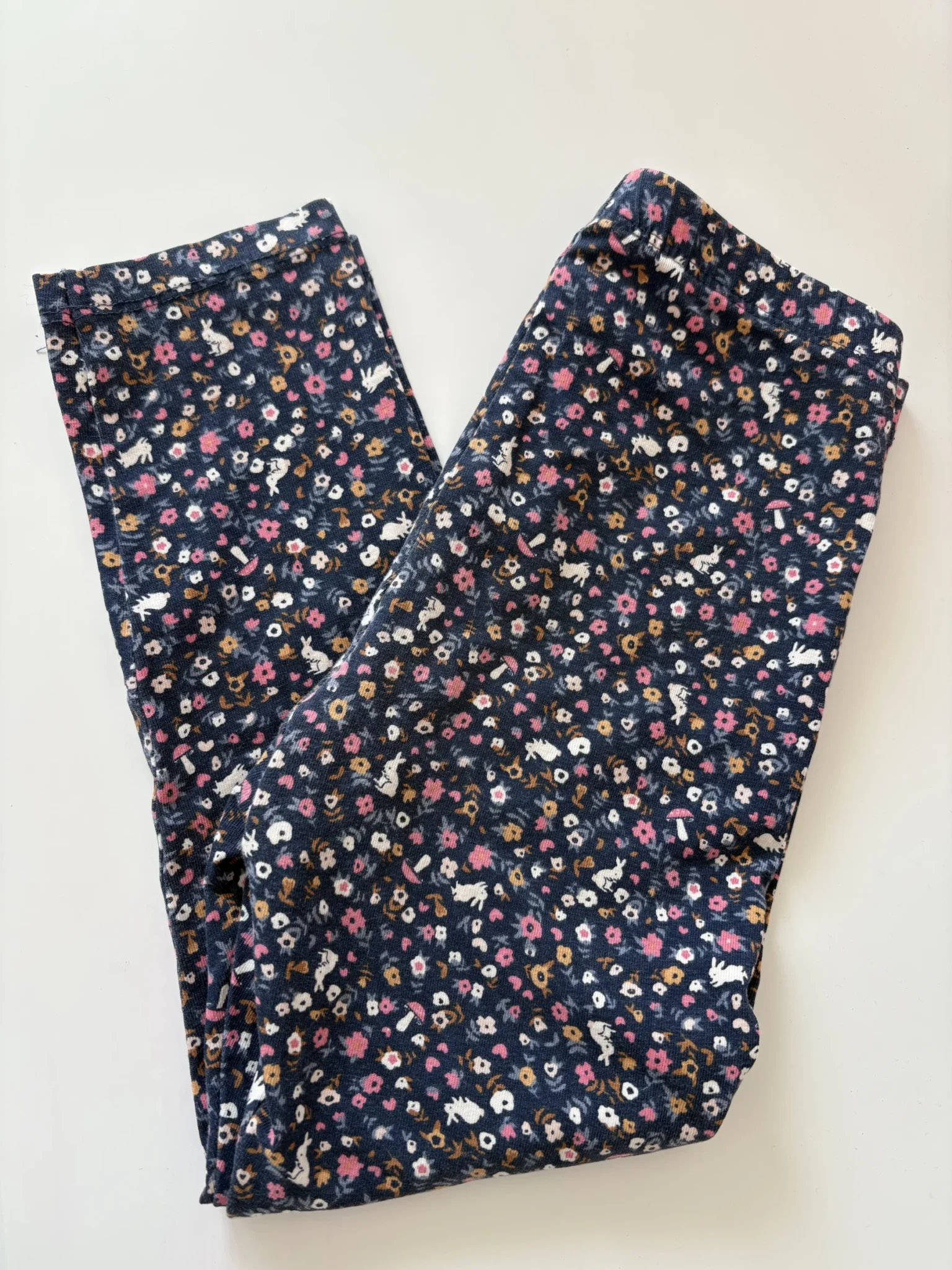 Image for 3/4-length floral leggings