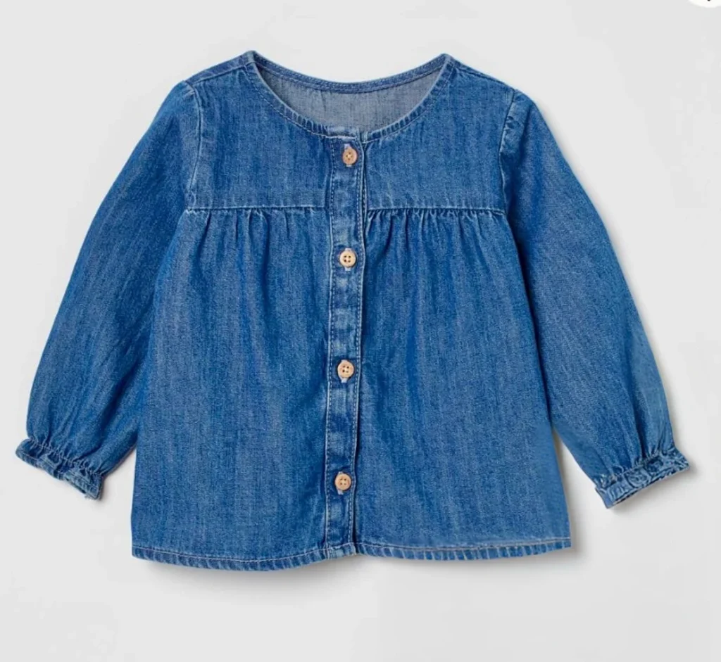 Featured image for 3/4T Blouse en jeans