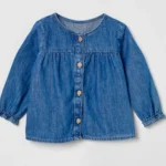 Thumbnail for 3/4T Blouse en jeans