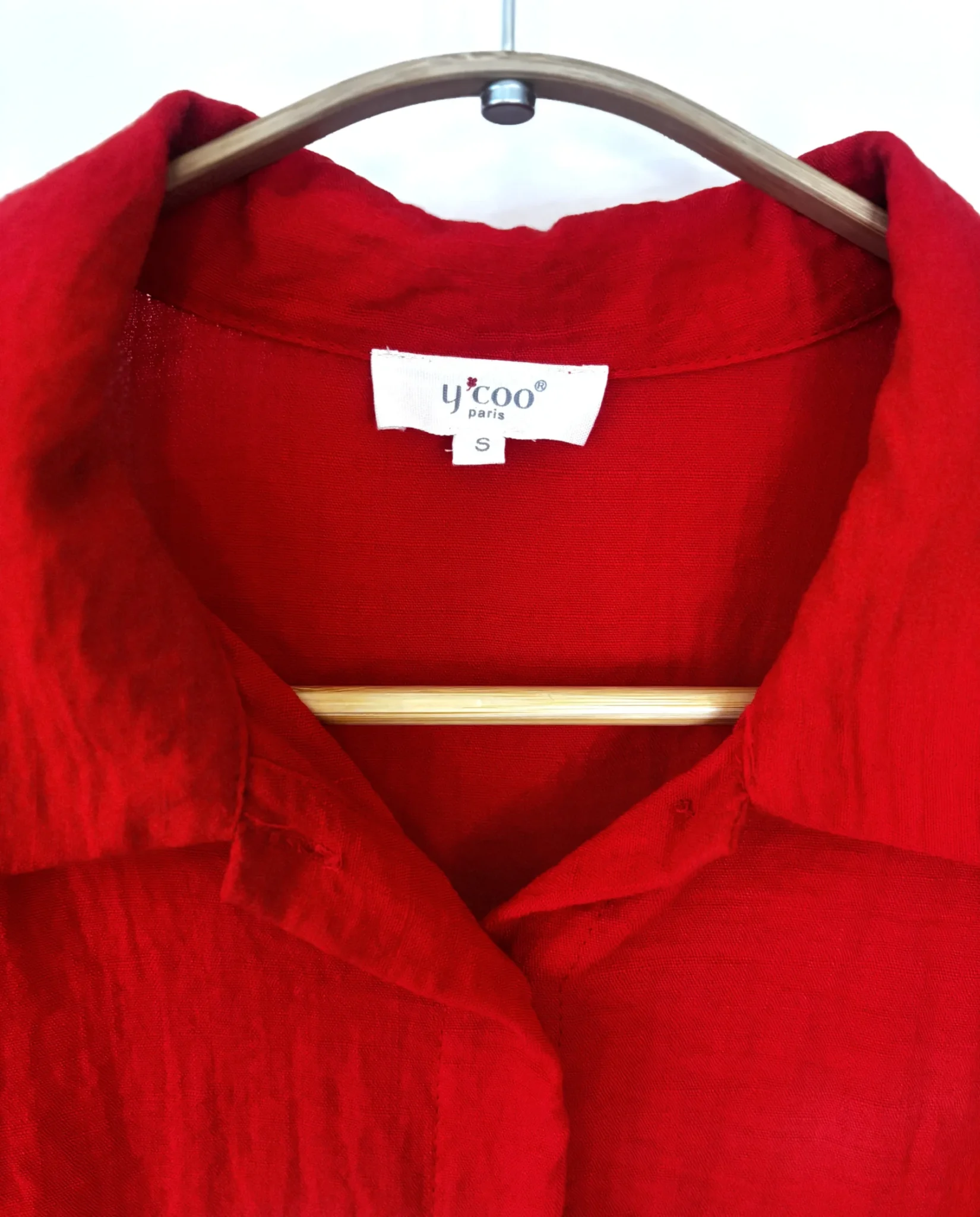 Image for ♥️Blouse rouge YCOO Paris