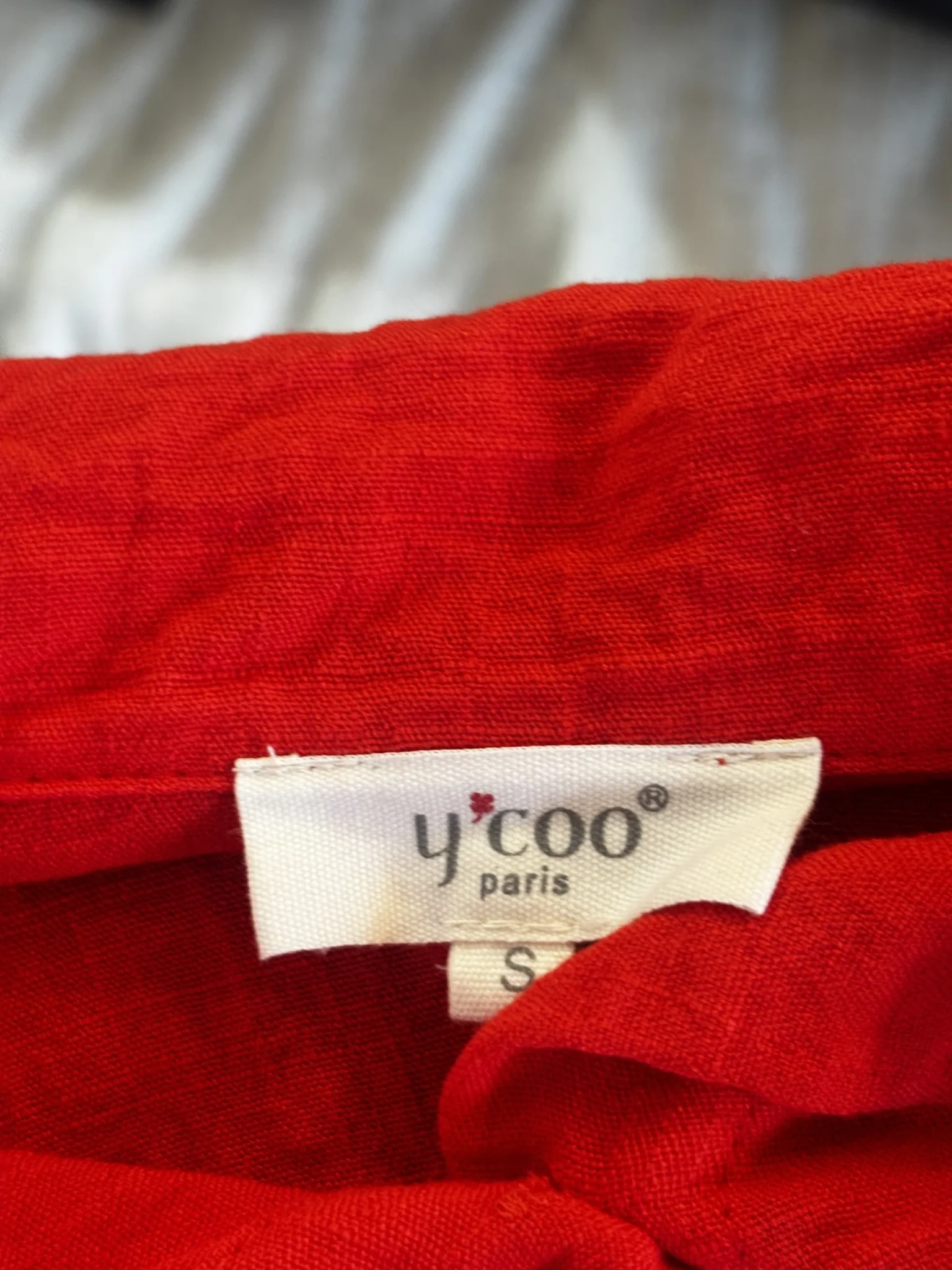 Image for ♥️Blouse rouge YCOO Paris