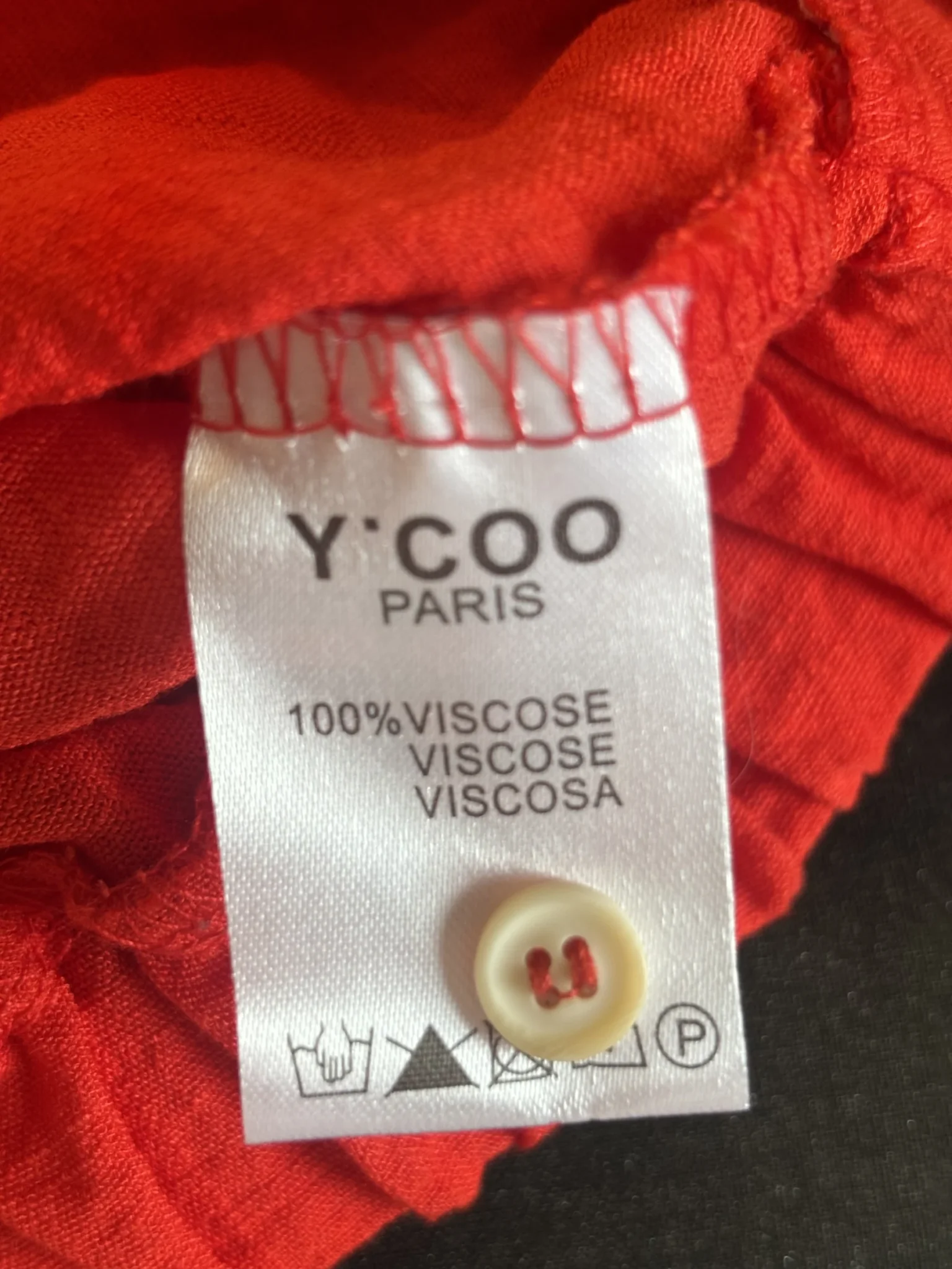 Image for ♥️Blouse rouge YCOO Paris
