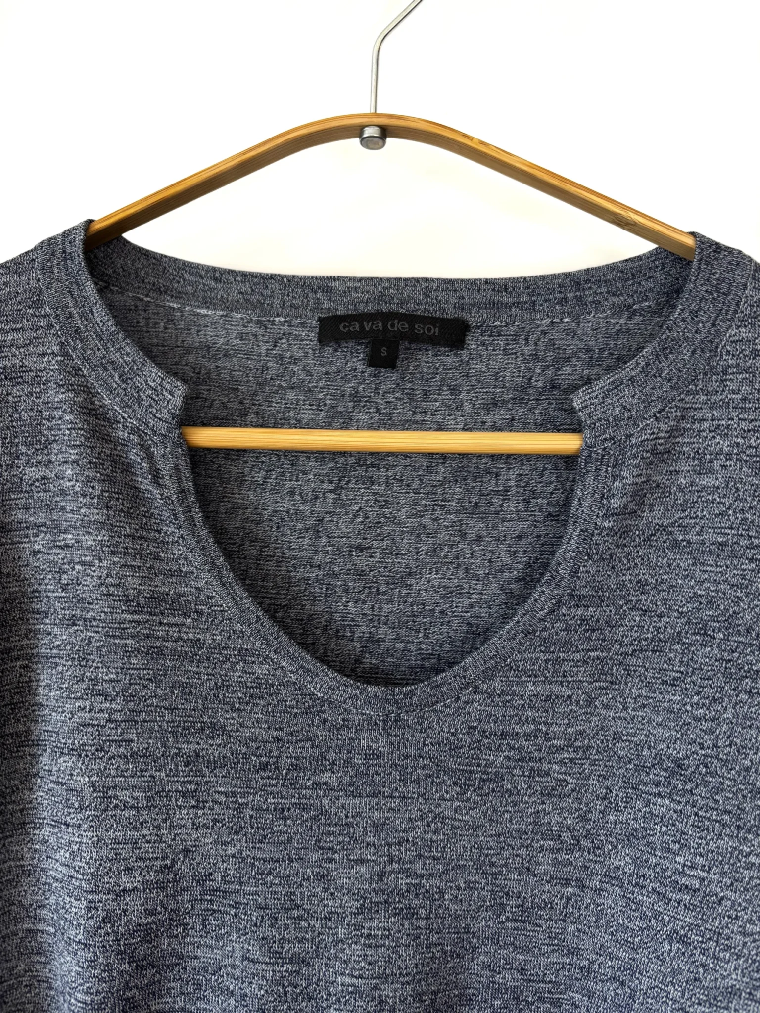 Image for ♥️Pull 100% coton Mako égyptien ÇA VA DE SOI