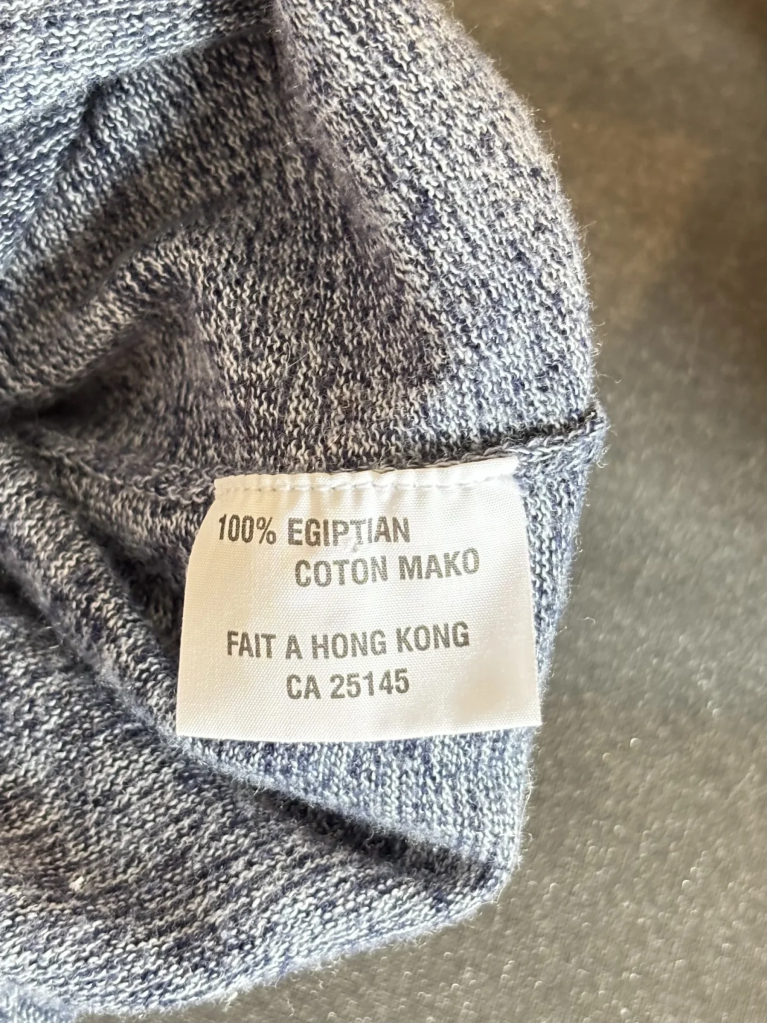 Image for ♥️Pull 100% coton Mako égyptien ÇA VA DE SOI