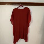 Thumbnail for Matty M flowing red tunic