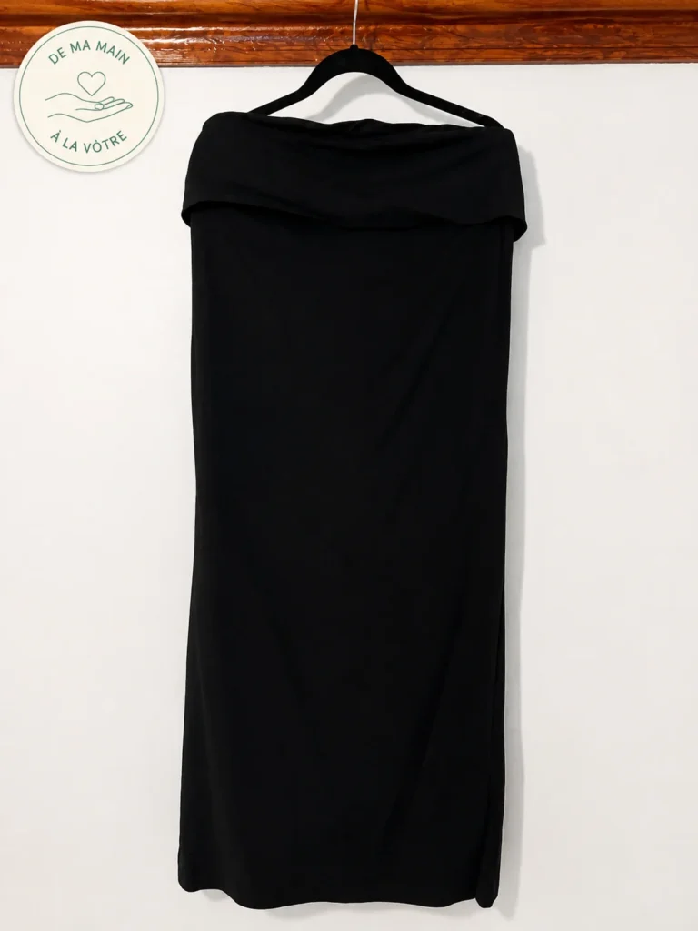 Featured image for Black strapless maxi dress by Banana Republic – size 14