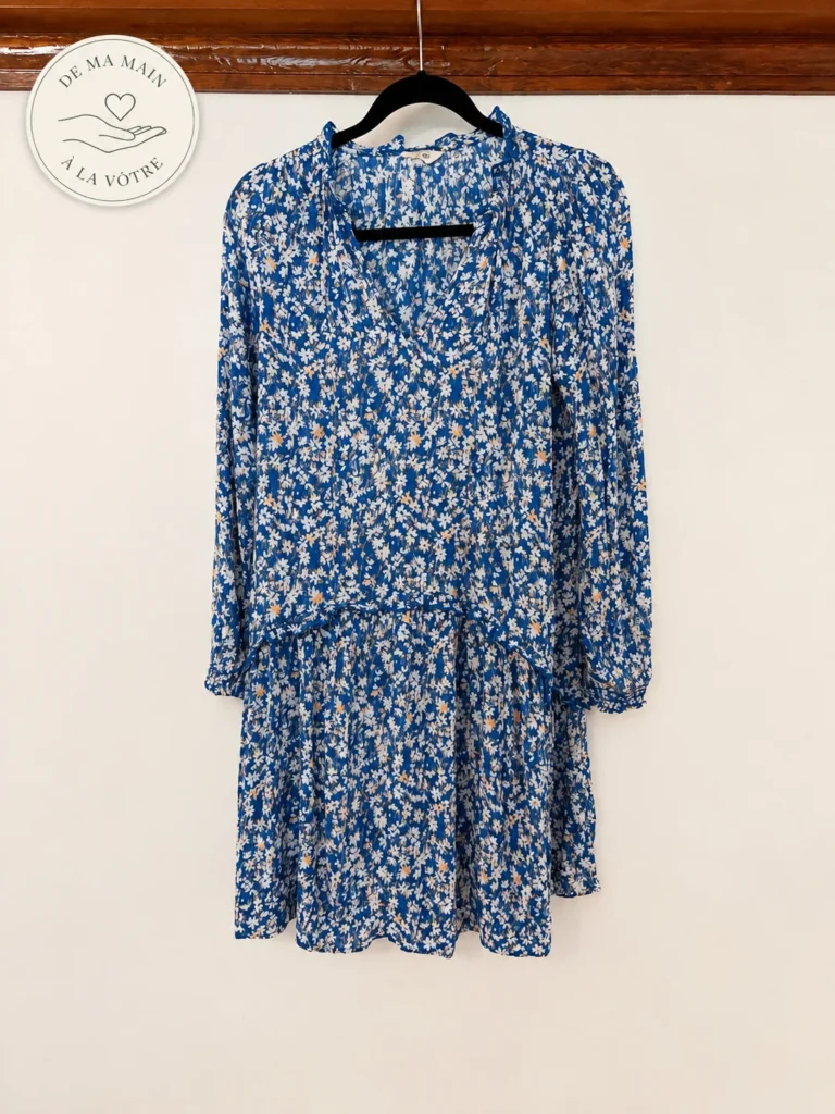 Featured image for Hush blue floral dress