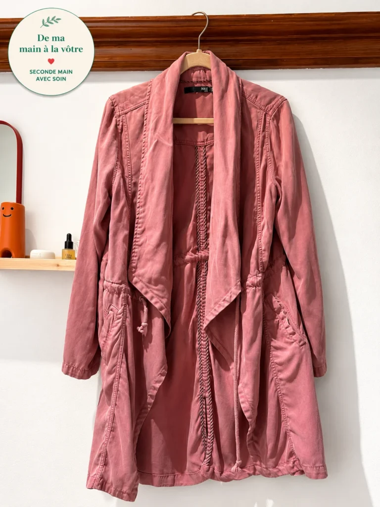 Featured image for MAX Jeans Lightweight Pink Coat