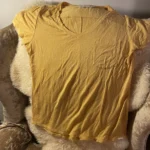 Thumbnail for Tee shirt jaune soyeux et léger Prana