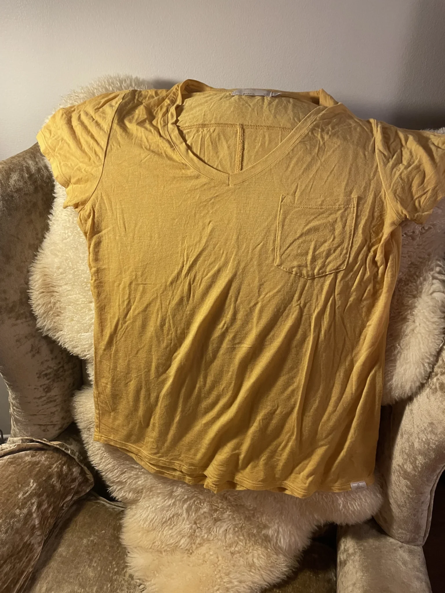 Image for Tee shirt jaune soyeux et léger Prana
