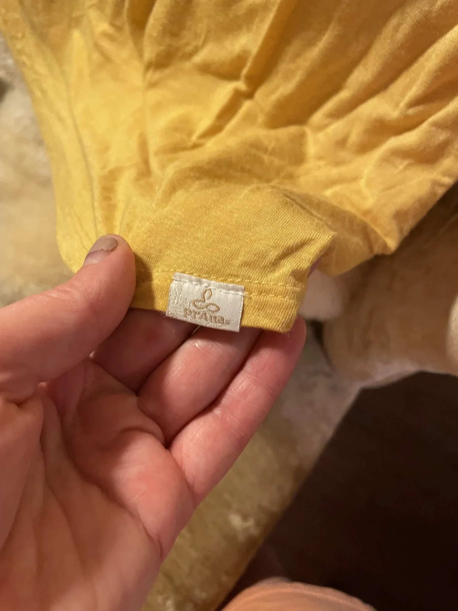 Image for Tee shirt jaune soyeux et léger Prana