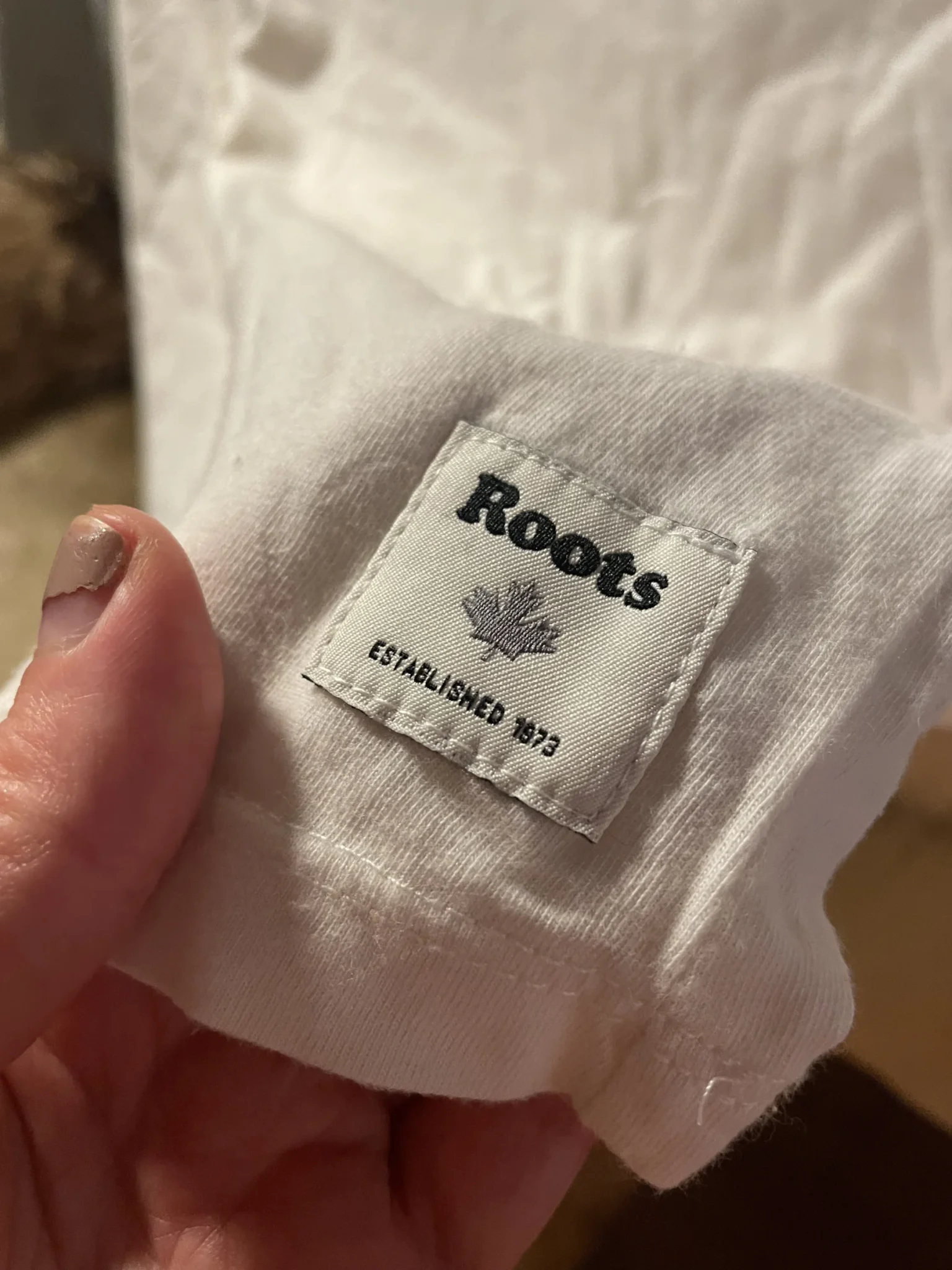 Image for Roots pyjama top 💯 100% cotton, size small