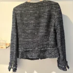 Thumbnail for Veste tweed zippée Karl Lagerfeld Paris, taille 8