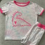 Thumbnail for 3T Pink Dino Pyjamas