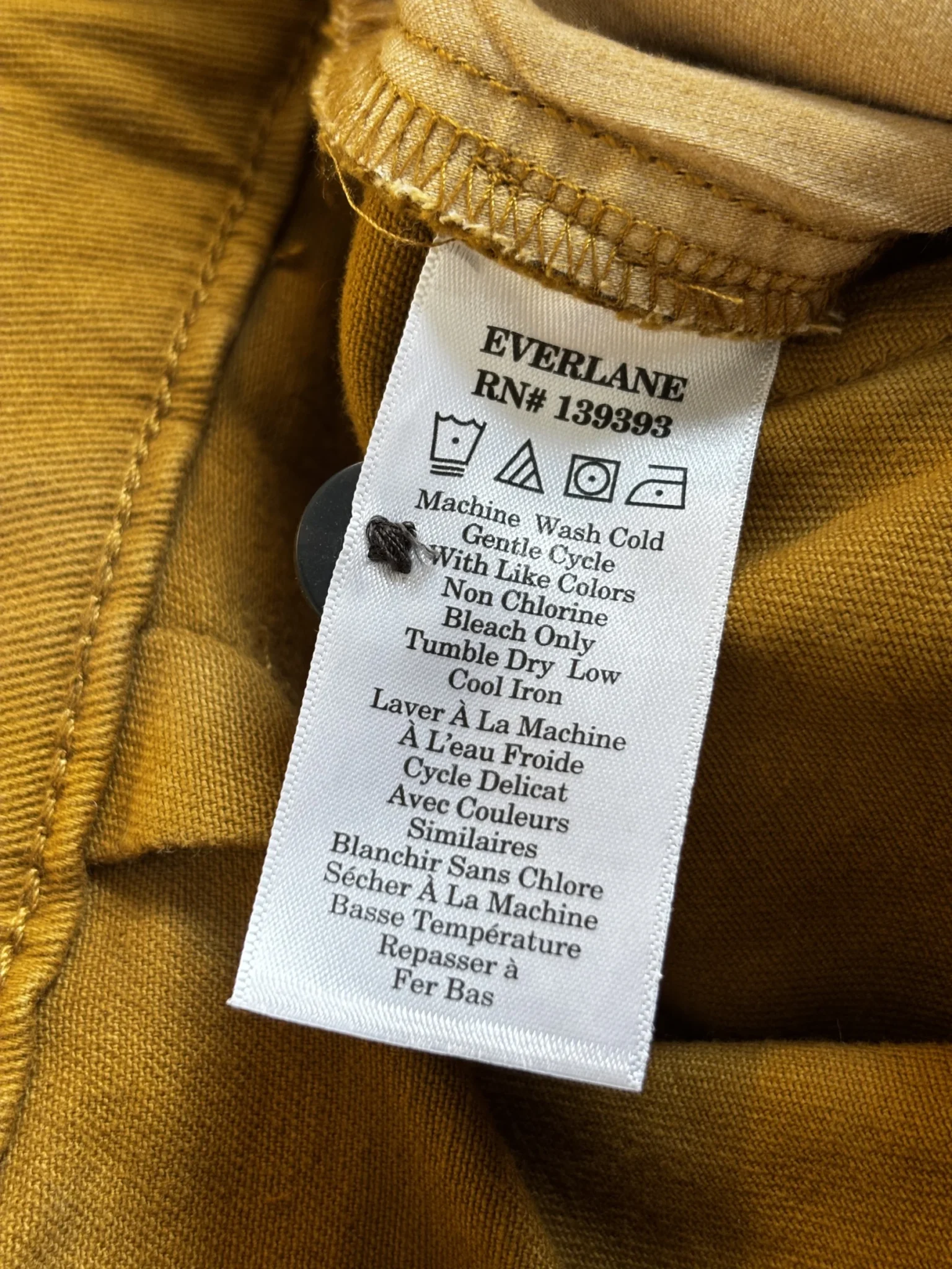 Image for ♥️EVERLANE ochre trousers