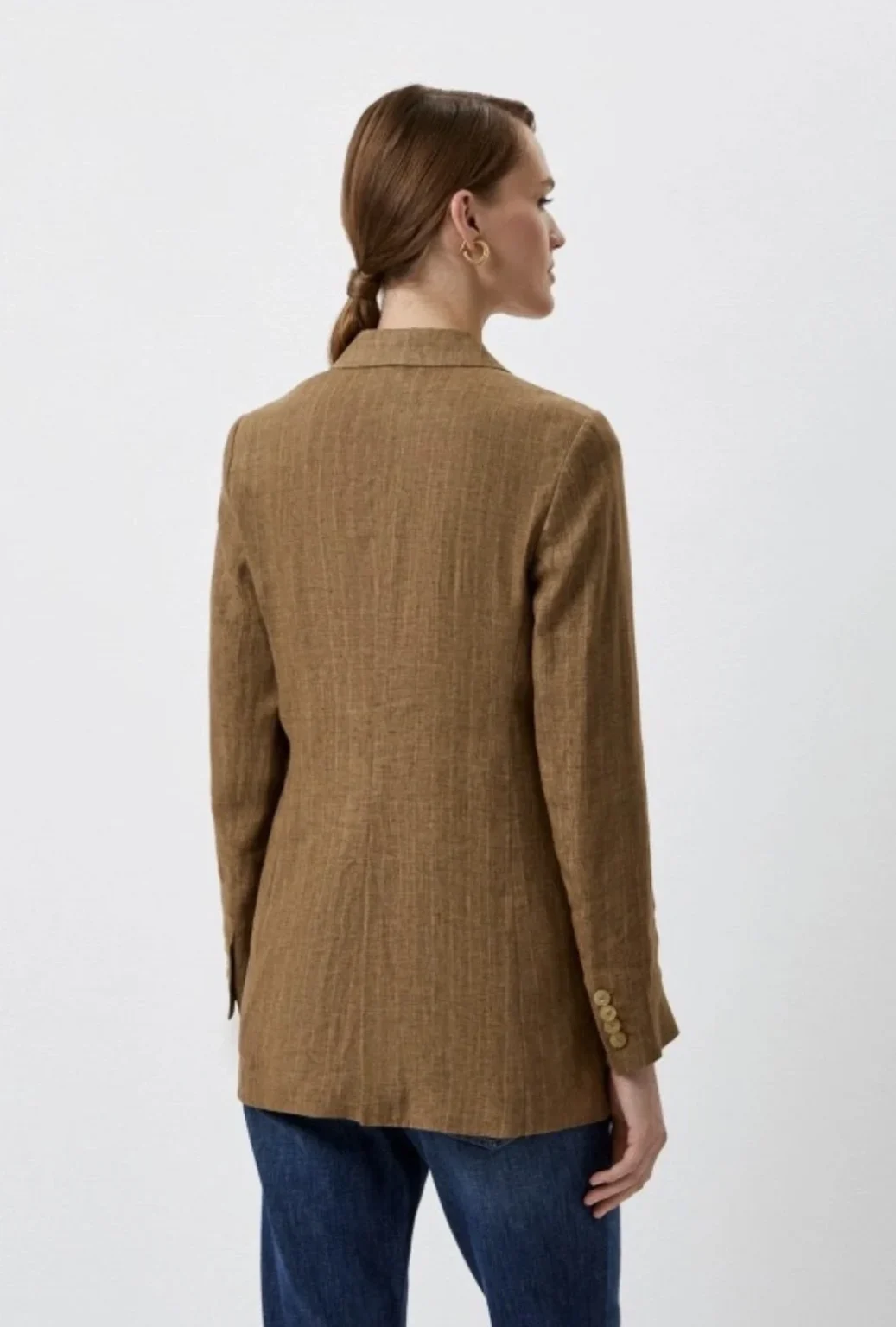 Image for ♥️100% linen jacket by MASSIMO DUTTI