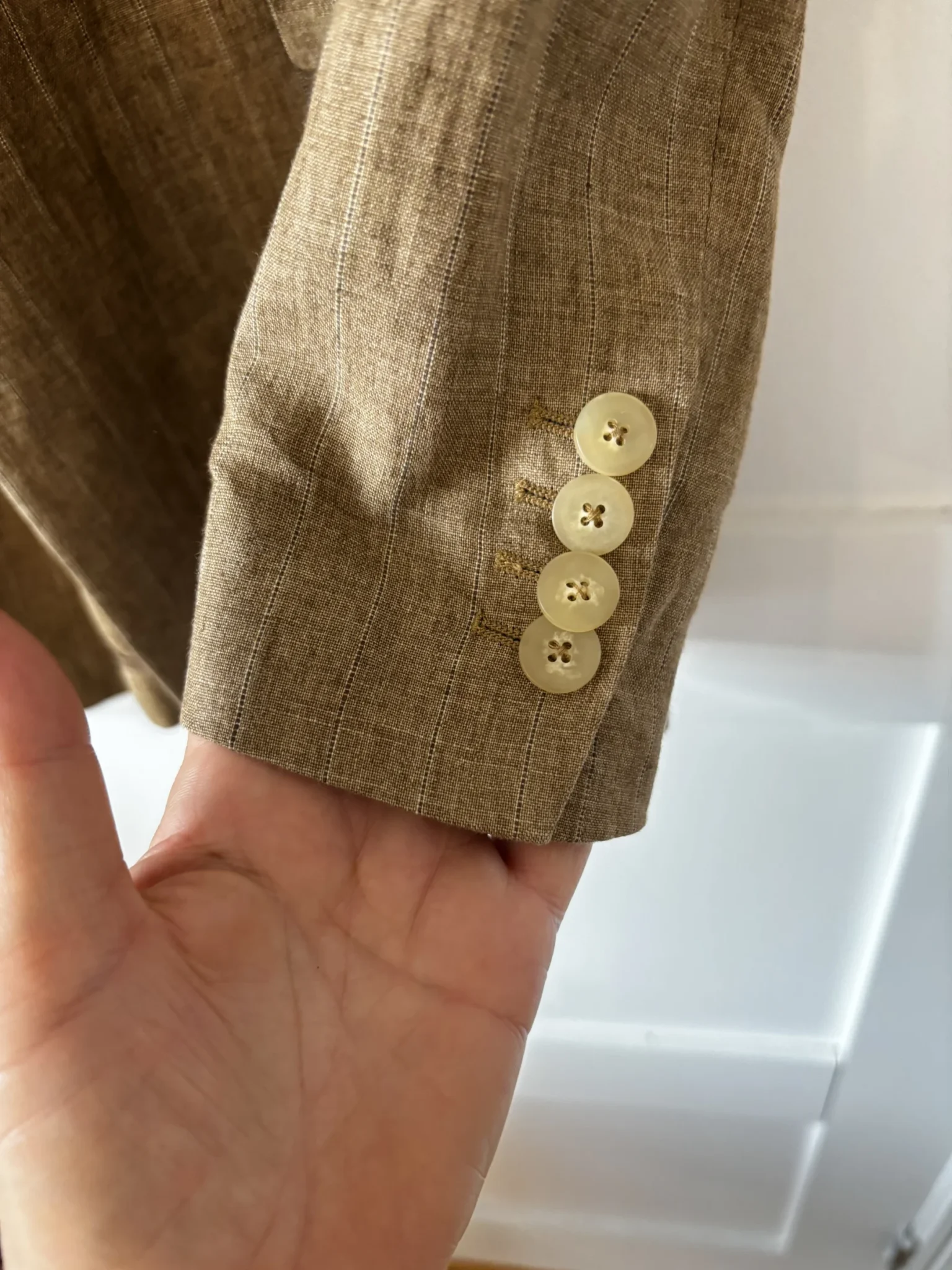 Image for ♥️100% linen jacket by MASSIMO DUTTI