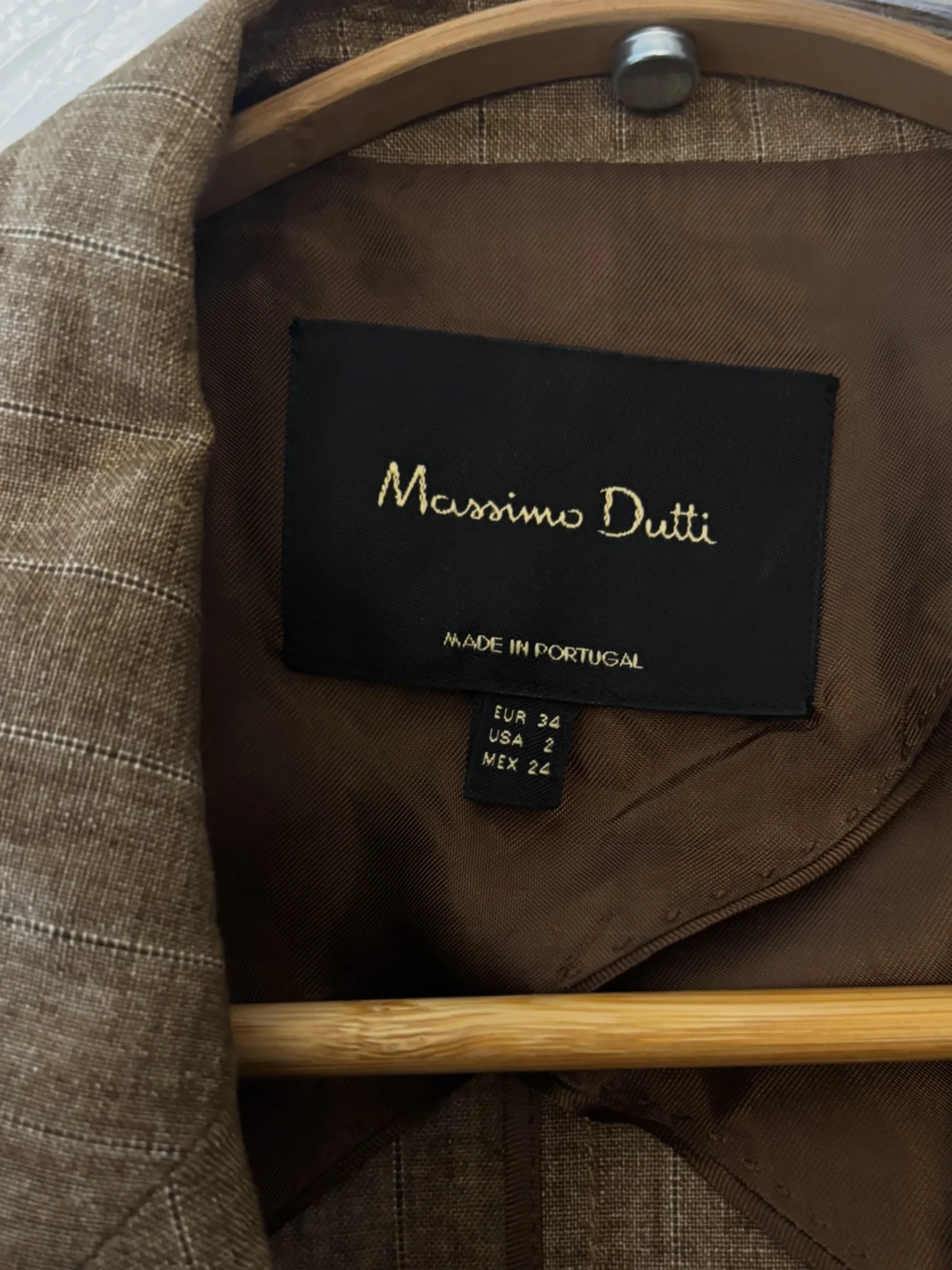 Image for ♥️100% linen jacket by MASSIMO DUTTI