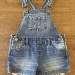 Thumbnail for 3T Salopette short jeans