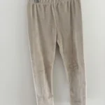 Thumbnail for 3T Legging velour beige