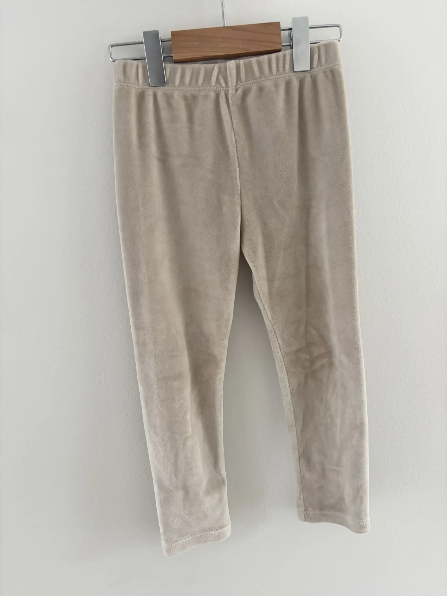 Image for 3T Legging velour beige