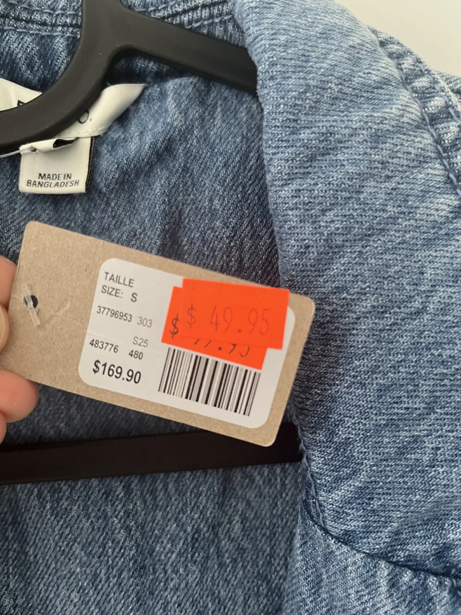 Image for Veste denim